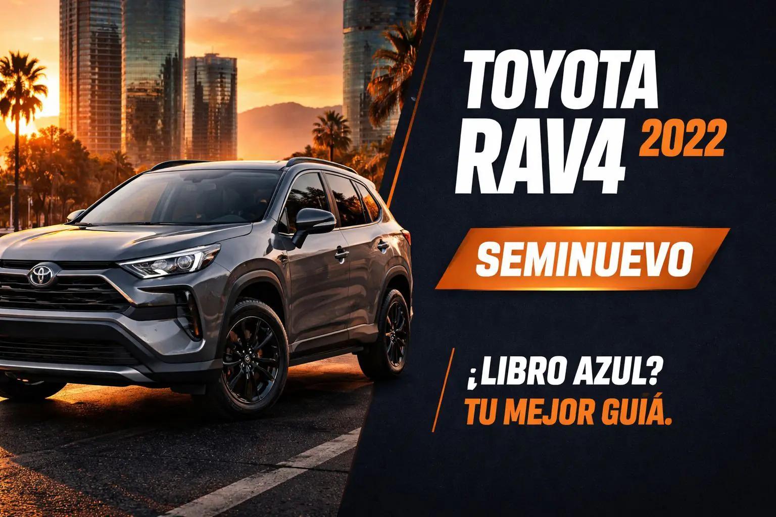 Toyota RAV4 seminuevo en agencia de Nuevo León con guía Libro Azul