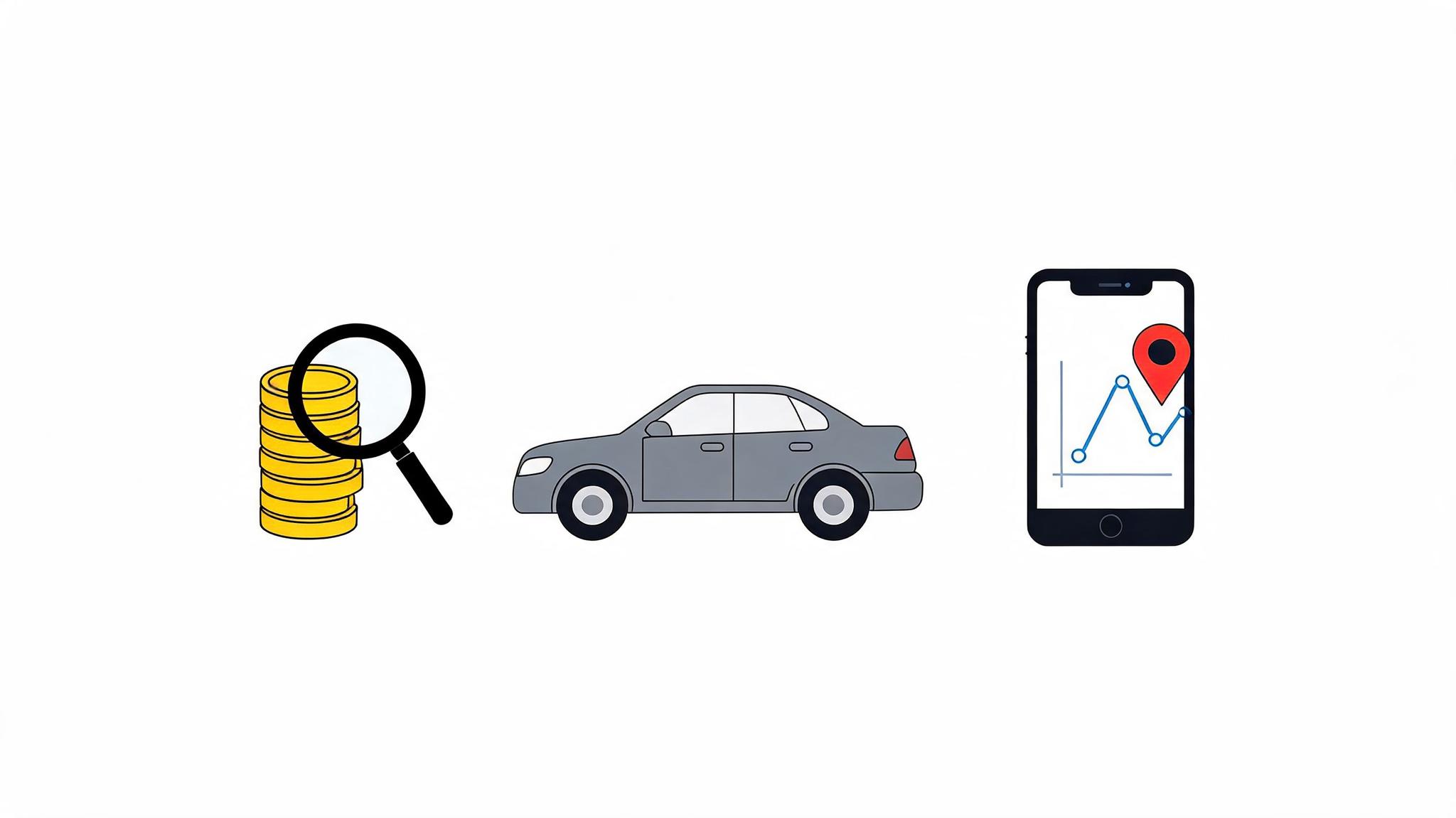 Comparación de precios de autos seminuevos en portal de anuncios en México