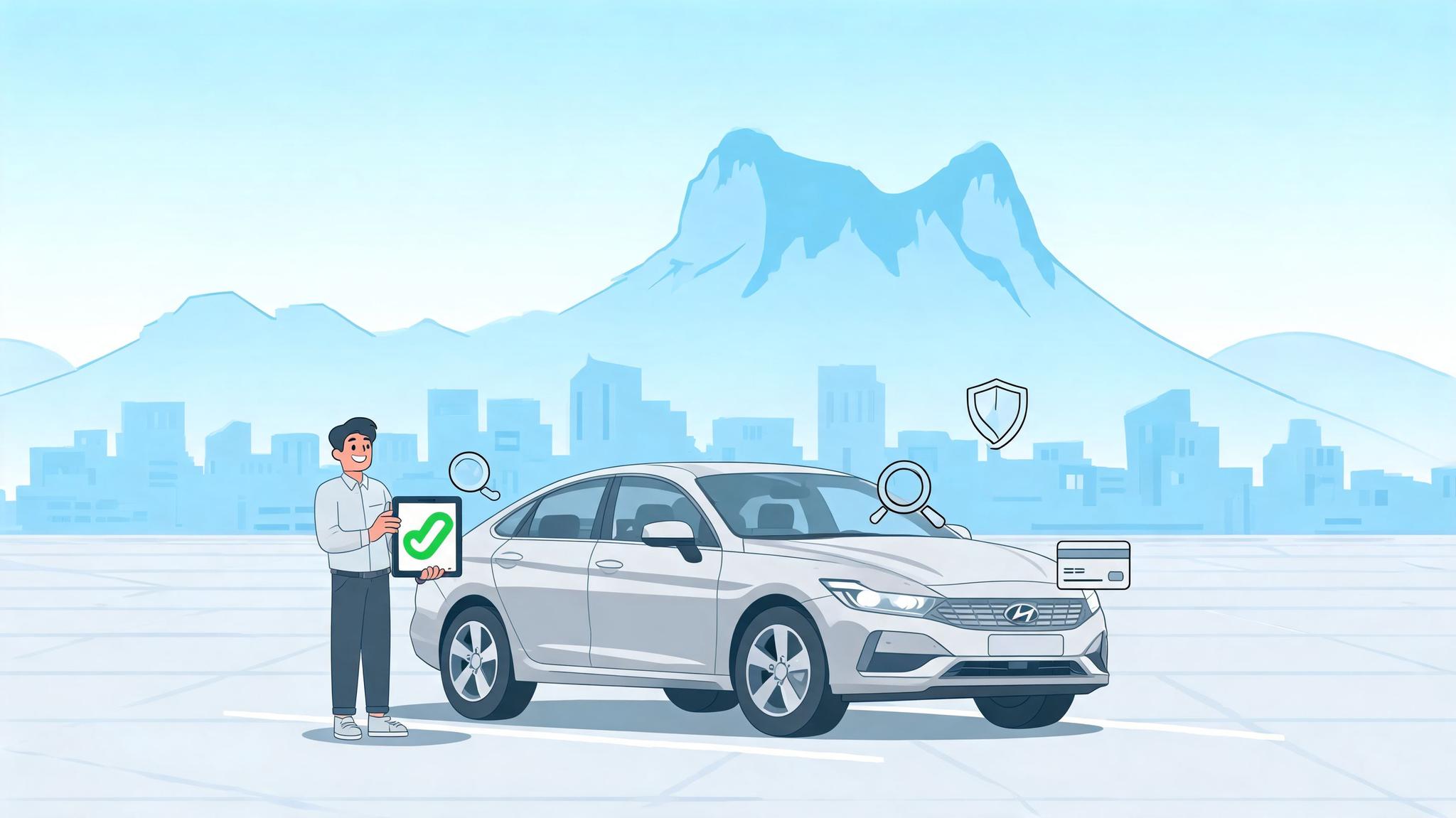 Autos seminuevos en un lote de Monterrey listos para su venta en 2026