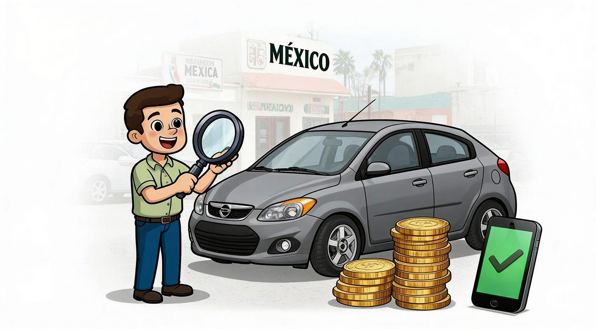 Auto seminuevo económico disponible por 50 mil pesos en México