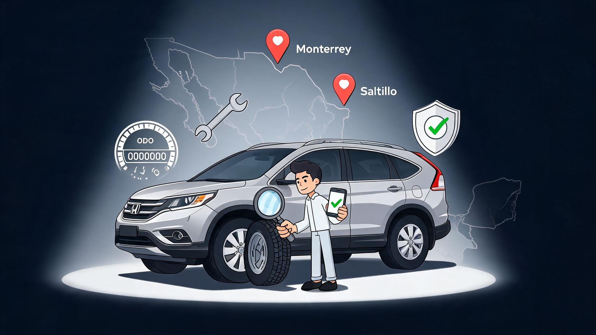 Honda CR-V 2014 seminueva en México con precio de mercado 2026