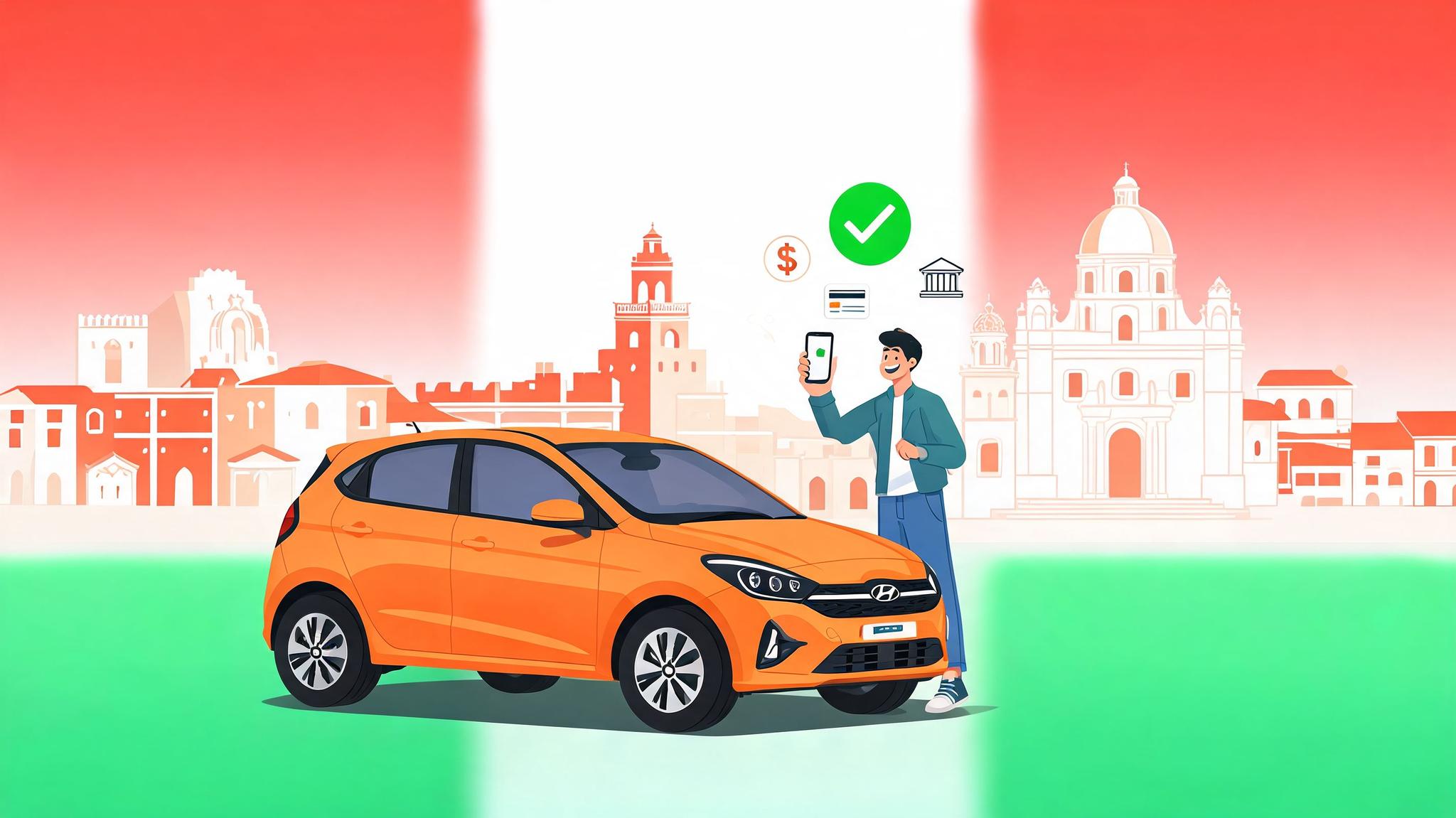 Hyundai Grand i10 2023 seminuevo en calles urbanas del norte de México