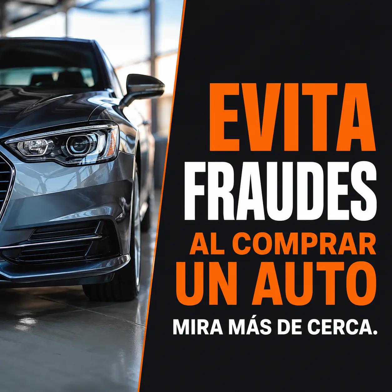 Comprador revisando documentos de un auto seminuevo para evitar fraudes en México